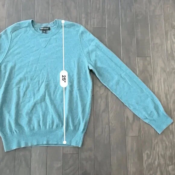 Green Banana Republic Medium Wool/Cashmere Blend Men's Sweater - Picture 6 of 9